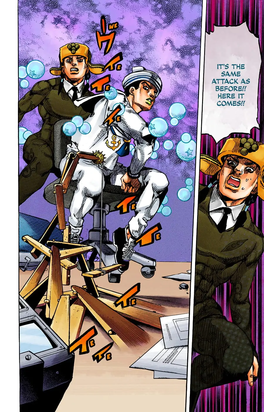 JoJo's Bizarre Adventure, Part 8: JoJolion Colored Manga, chapter 99, page 32