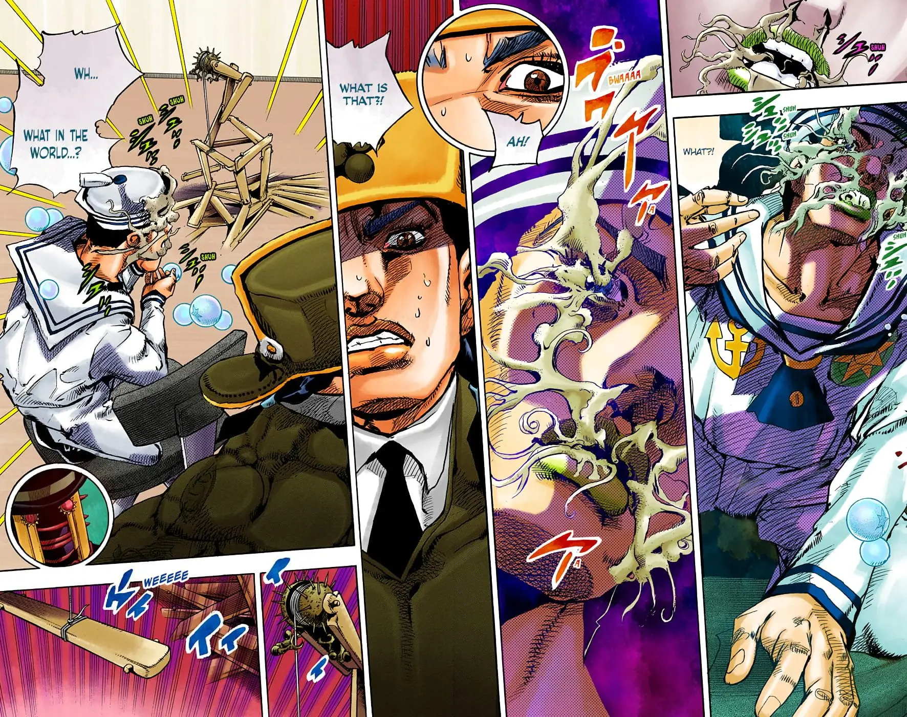 JoJo's Bizarre Adventure, Part 8: JoJolion Colored Manga, chapter 99, page 34