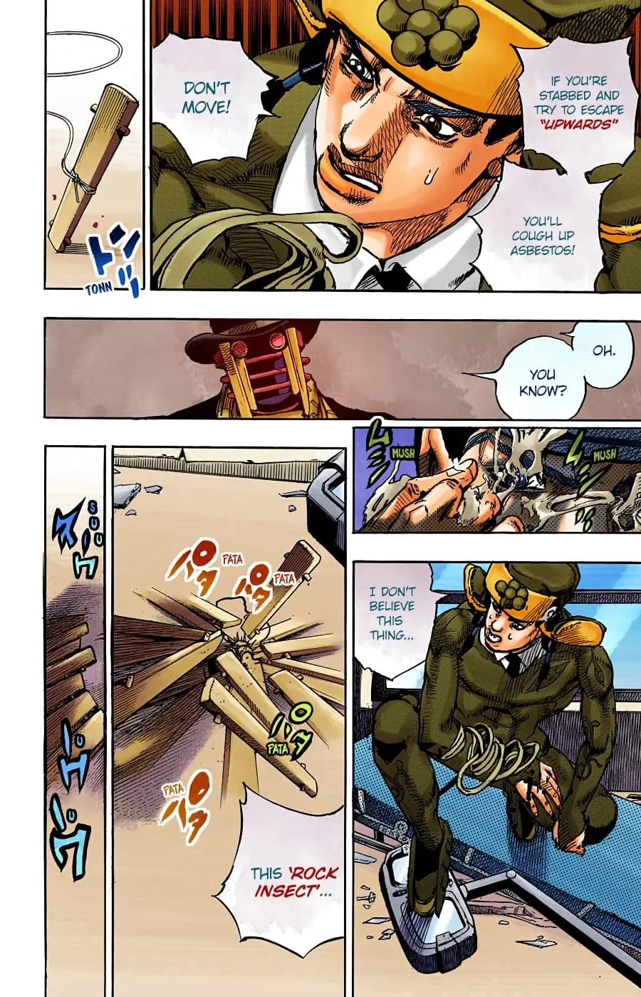 JoJo's Bizarre Adventure, Part 8: JoJolion Colored Manga, chapter 99, page 38