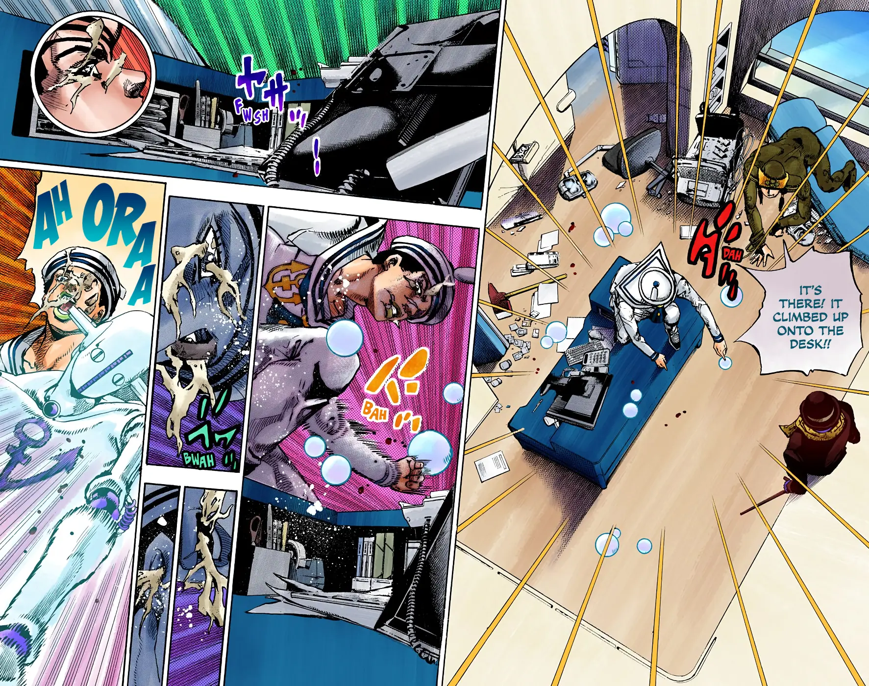 JoJo's Bizarre Adventure, Part 8: JoJolion Colored Manga, chapter 100, page 4