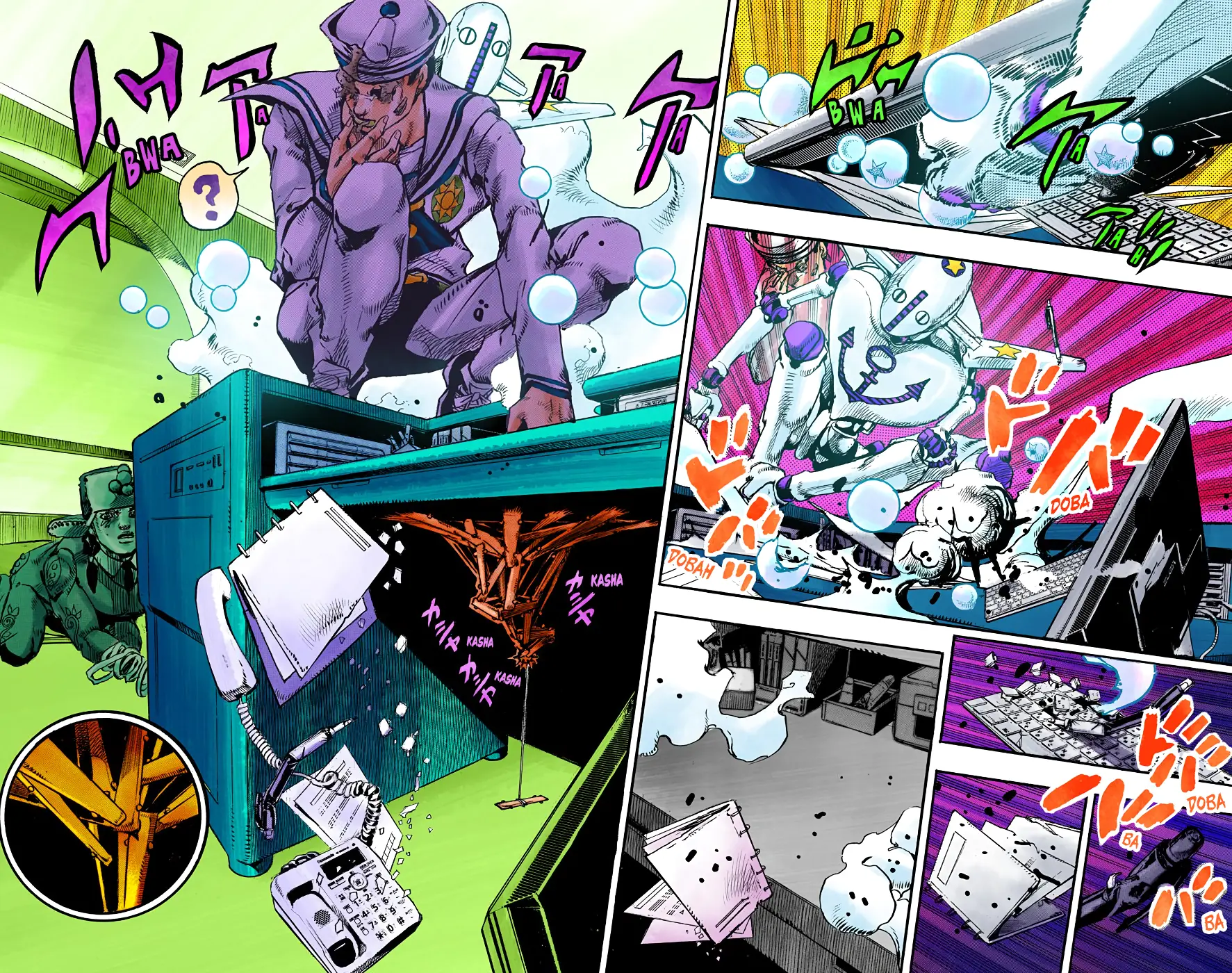 JoJo's Bizarre Adventure, Part 8: JoJolion Colored Manga, chapter 100, page 5
