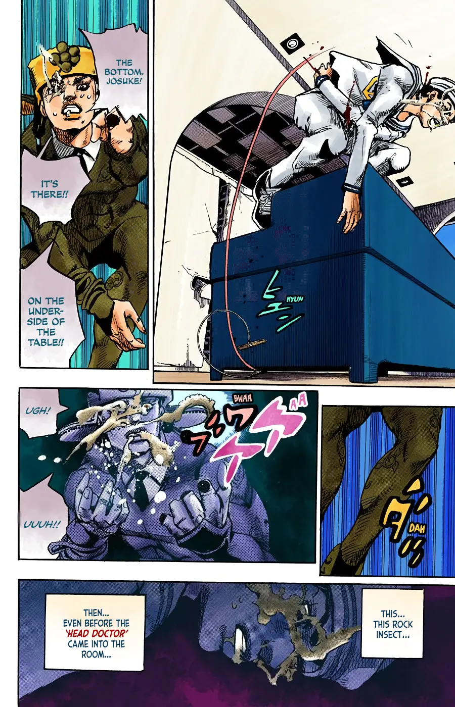 JoJo's Bizarre Adventure, Part 8: JoJolion Colored Manga, chapter 100, page 7