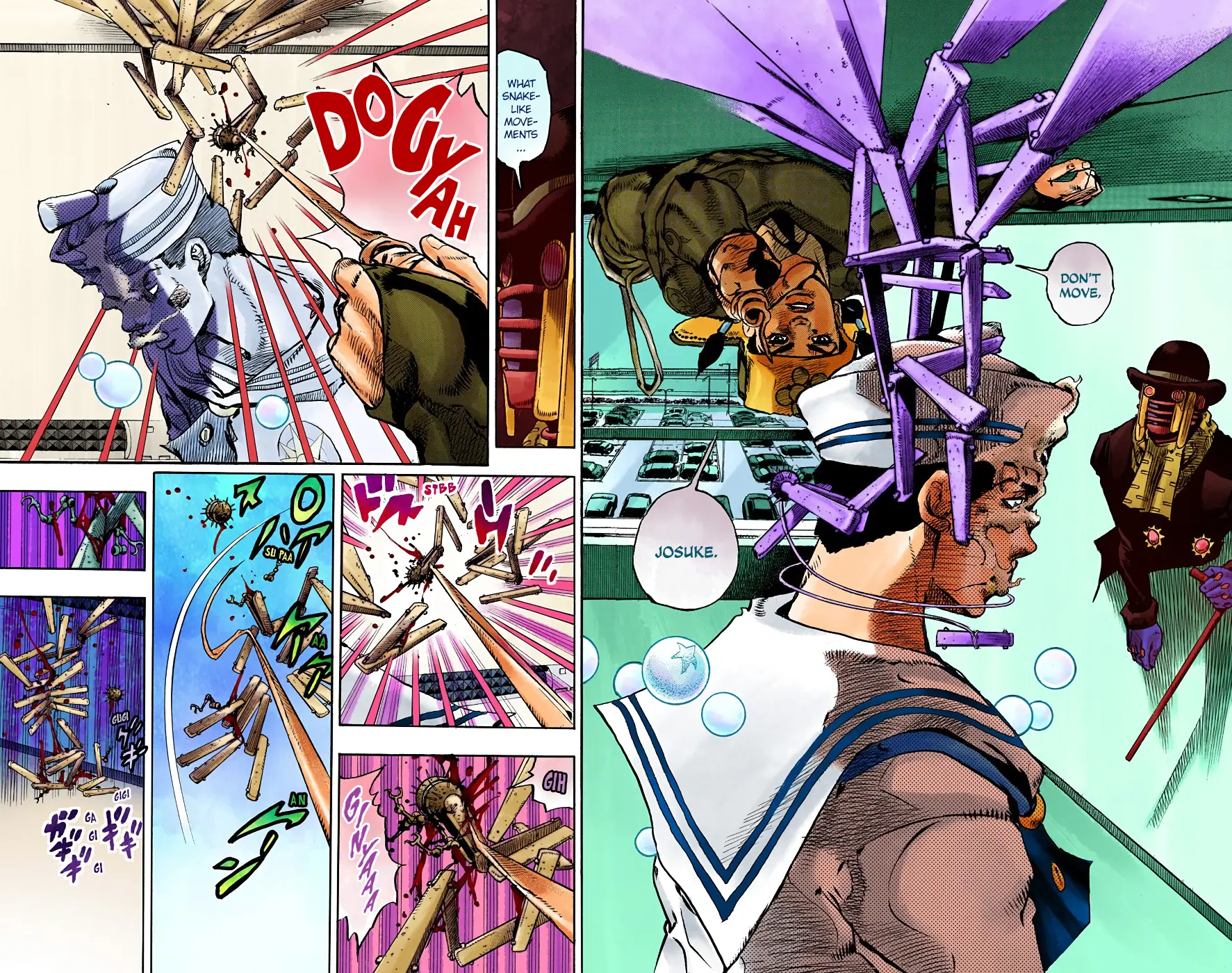 JoJo's Bizarre Adventure, Part 8: JoJolion Colored Manga, chapter 100, page 13