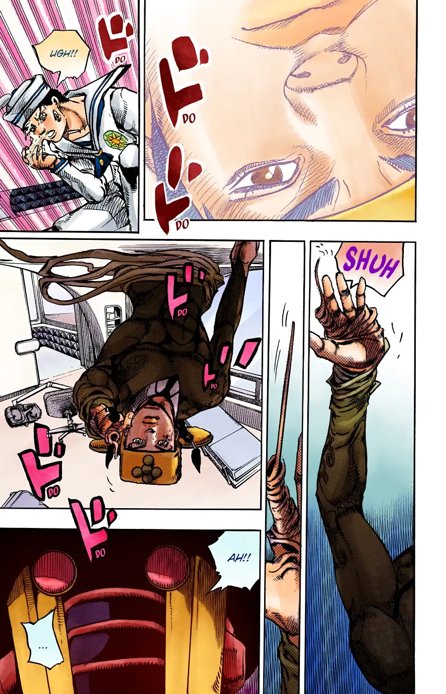 JoJo's Bizarre Adventure, Part 8: JoJolion Colored Manga, chapter 100, page 15