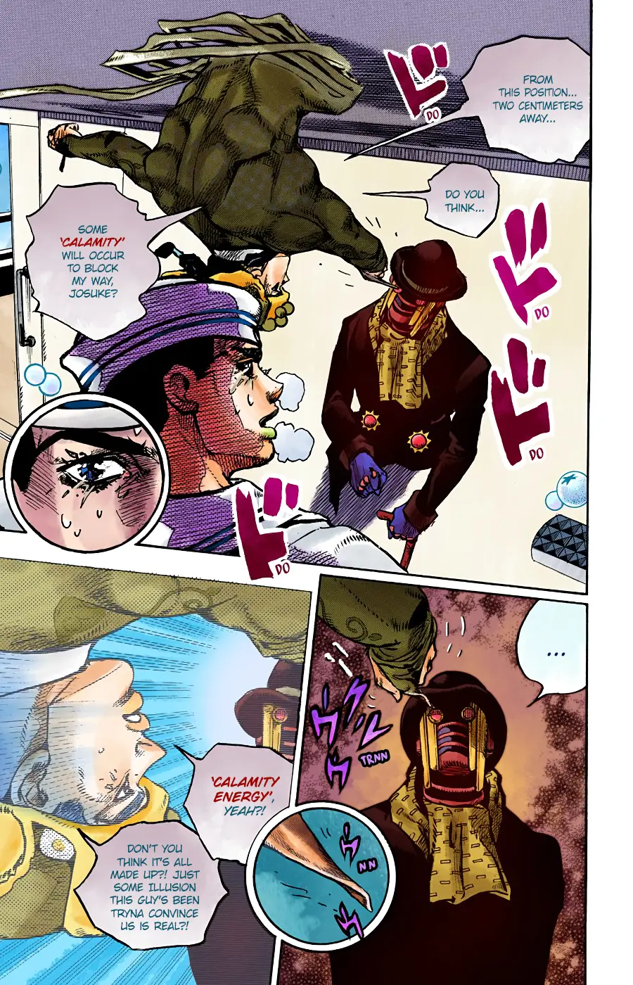 JoJo's Bizarre Adventure, Part 8: JoJolion Colored Manga, chapter 100, page 18