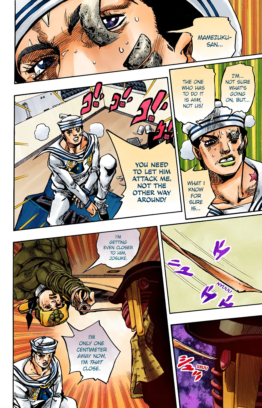 JoJo's Bizarre Adventure, Part 8: JoJolion Colored Manga, chapter 100, page 19