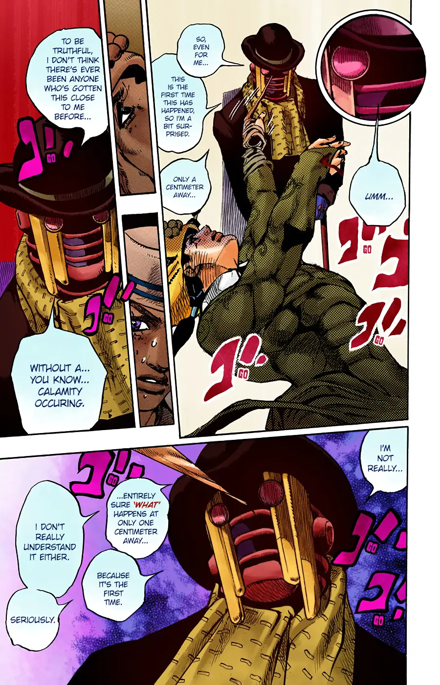 JoJo's Bizarre Adventure, Part 8: JoJolion Colored Manga, chapter 100, page 20