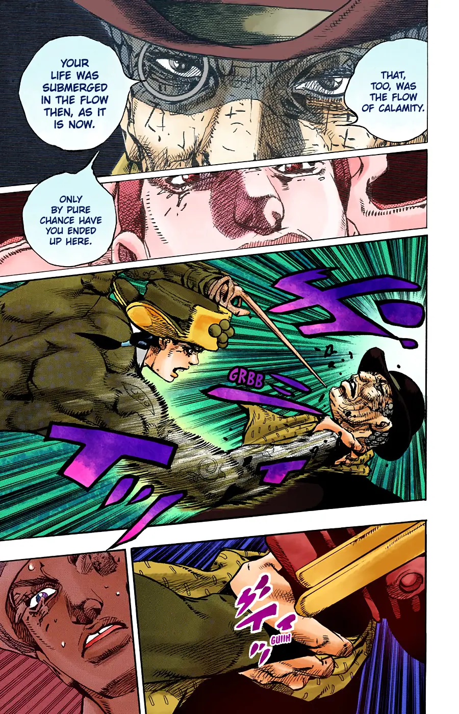 JoJo's Bizarre Adventure, Part 8: JoJolion Colored Manga, chapter 100, page 22