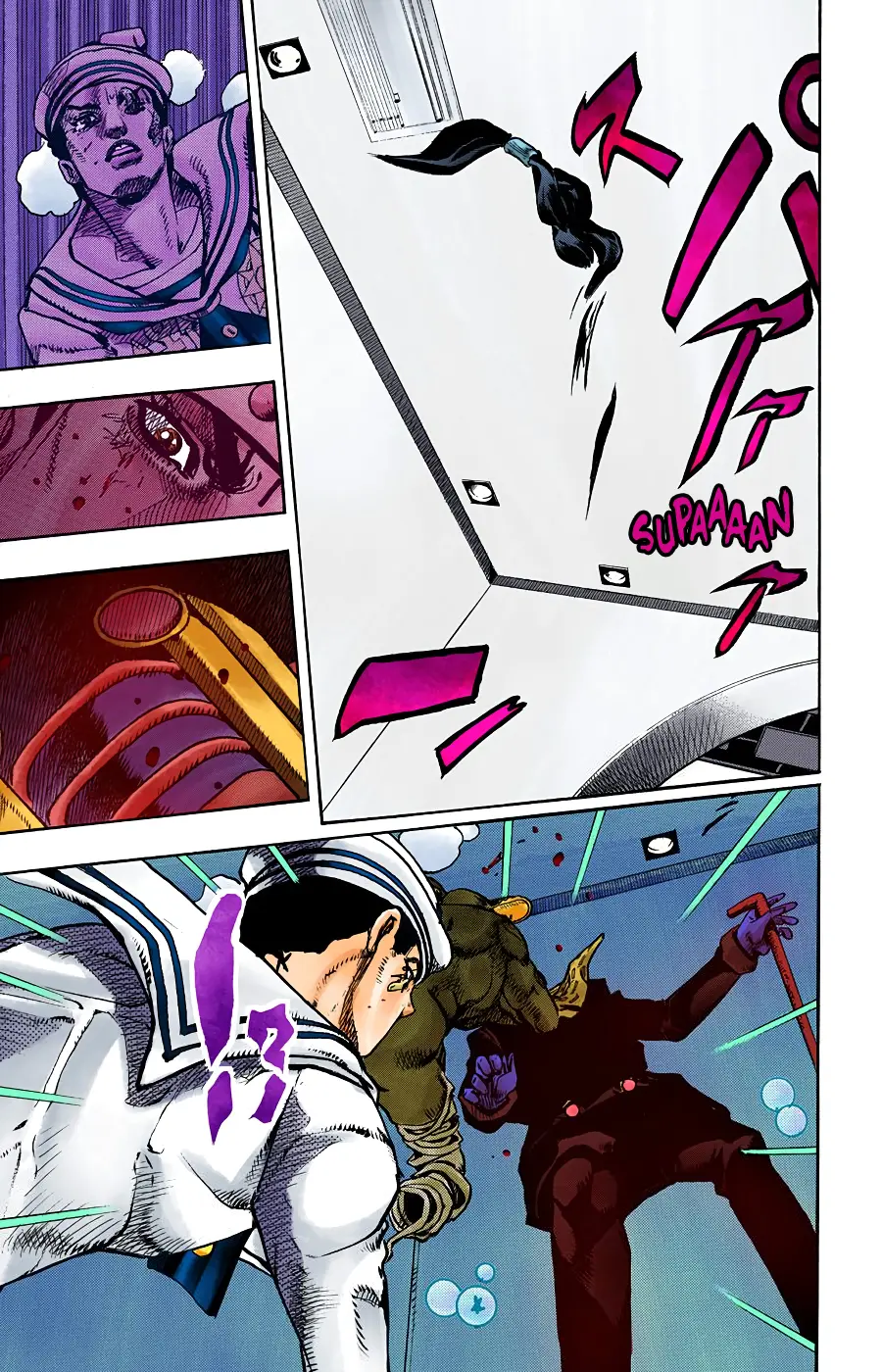 JoJo's Bizarre Adventure, Part 8: JoJolion Colored Manga, chapter 100, page 24