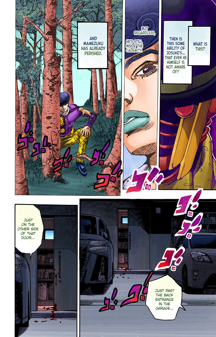 JoJo's Bizarre Adventure, Part 8: JoJolion Colored Manga, chapter 101, page 6