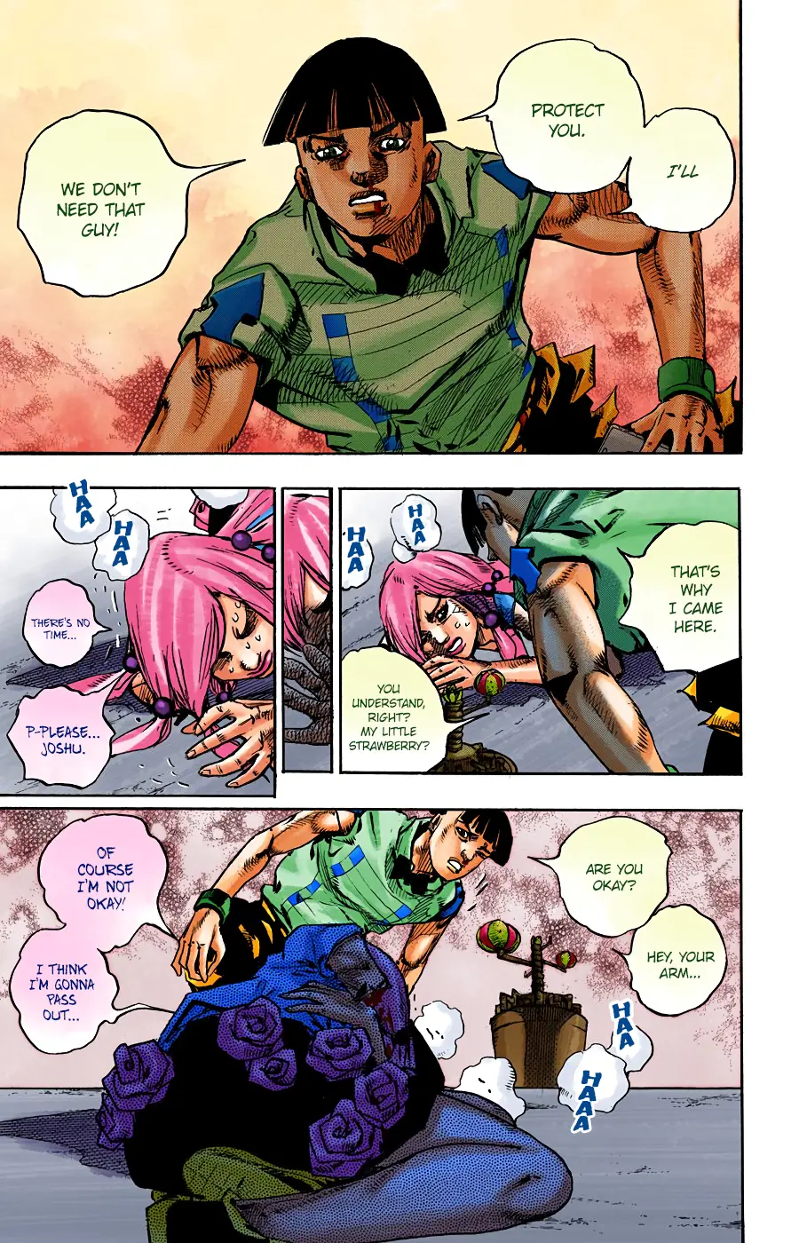 JoJo's Bizarre Adventure, Part 8: JoJolion Colored Manga, chapter 101, page 11