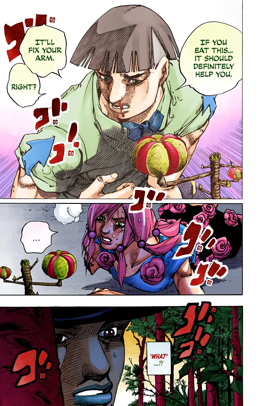 JoJo's Bizarre Adventure, Part 8: JoJolion Colored Manga, chapter 101, page 13