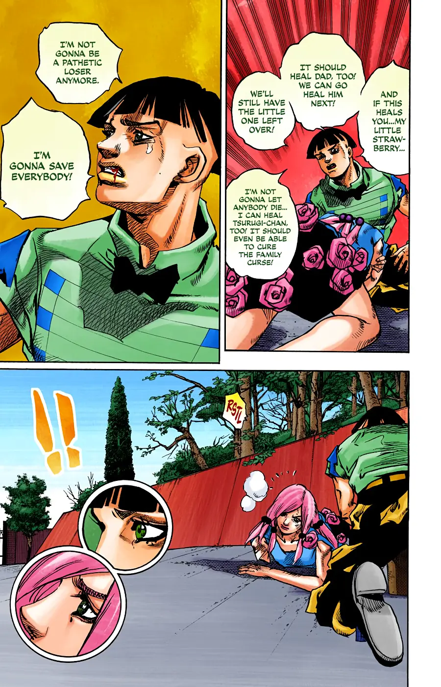 JoJo's Bizarre Adventure, Part 8: JoJolion Colored Manga, chapter 101, page 15