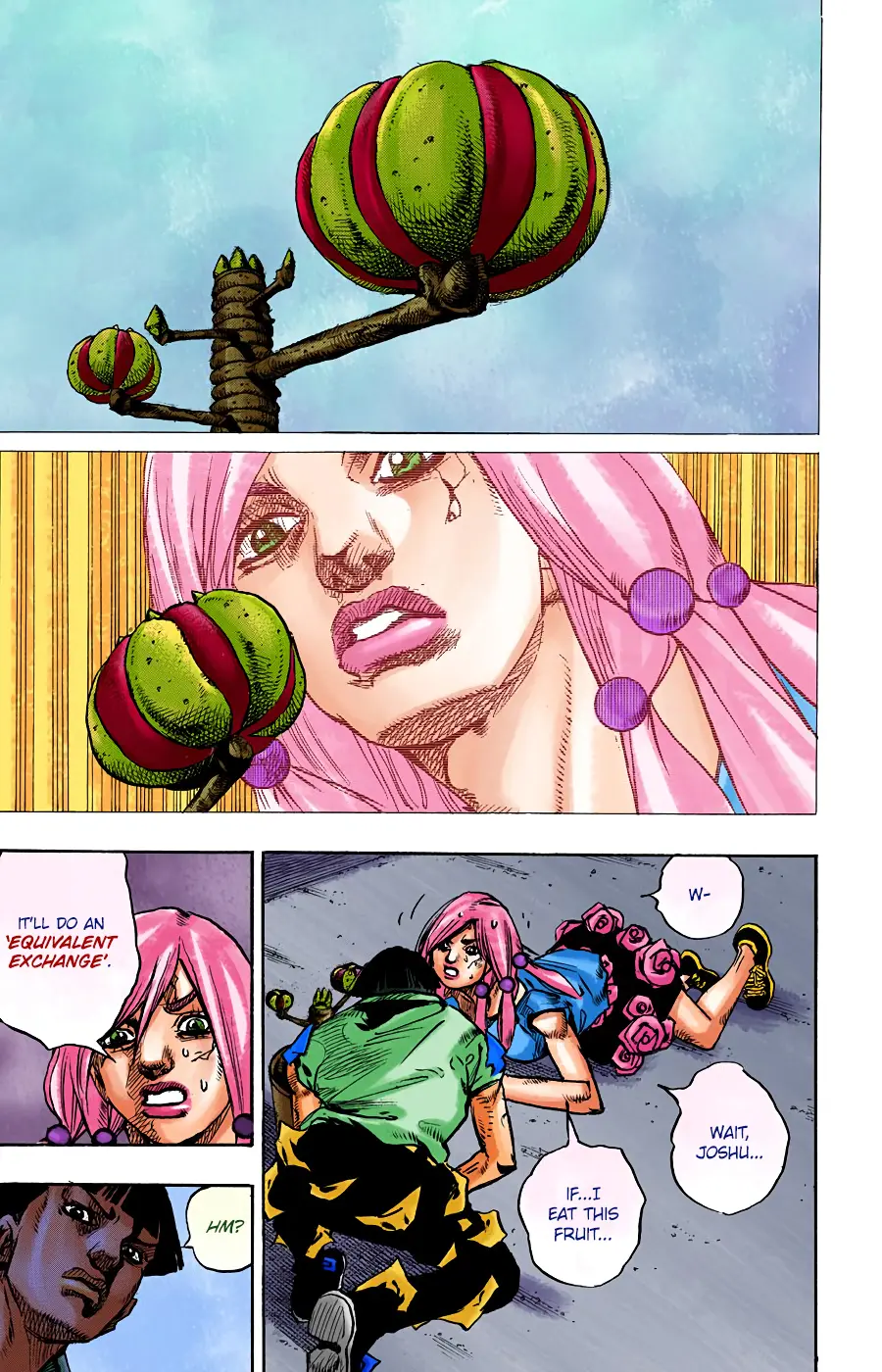 JoJo's Bizarre Adventure, Part 8: JoJolion Colored Manga, chapter 101, page 17