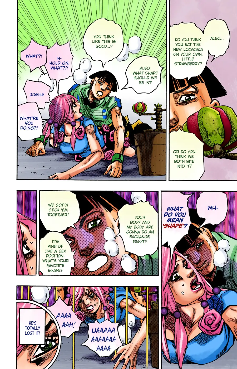 JoJo's Bizarre Adventure, Part 8: JoJolion Colored Manga, chapter 101, page 20