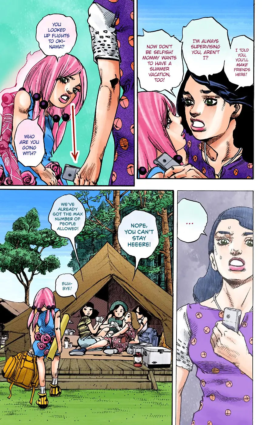 JoJo's Bizarre Adventure, Part 8: JoJolion Colored Manga, chapter 102, page 3