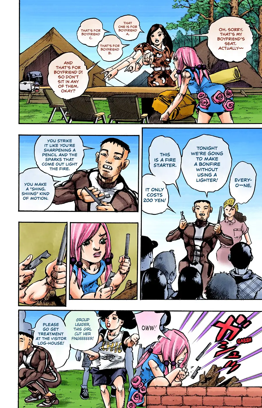 JoJo's Bizarre Adventure, Part 8: JoJolion Colored Manga, chapter 102, page 4