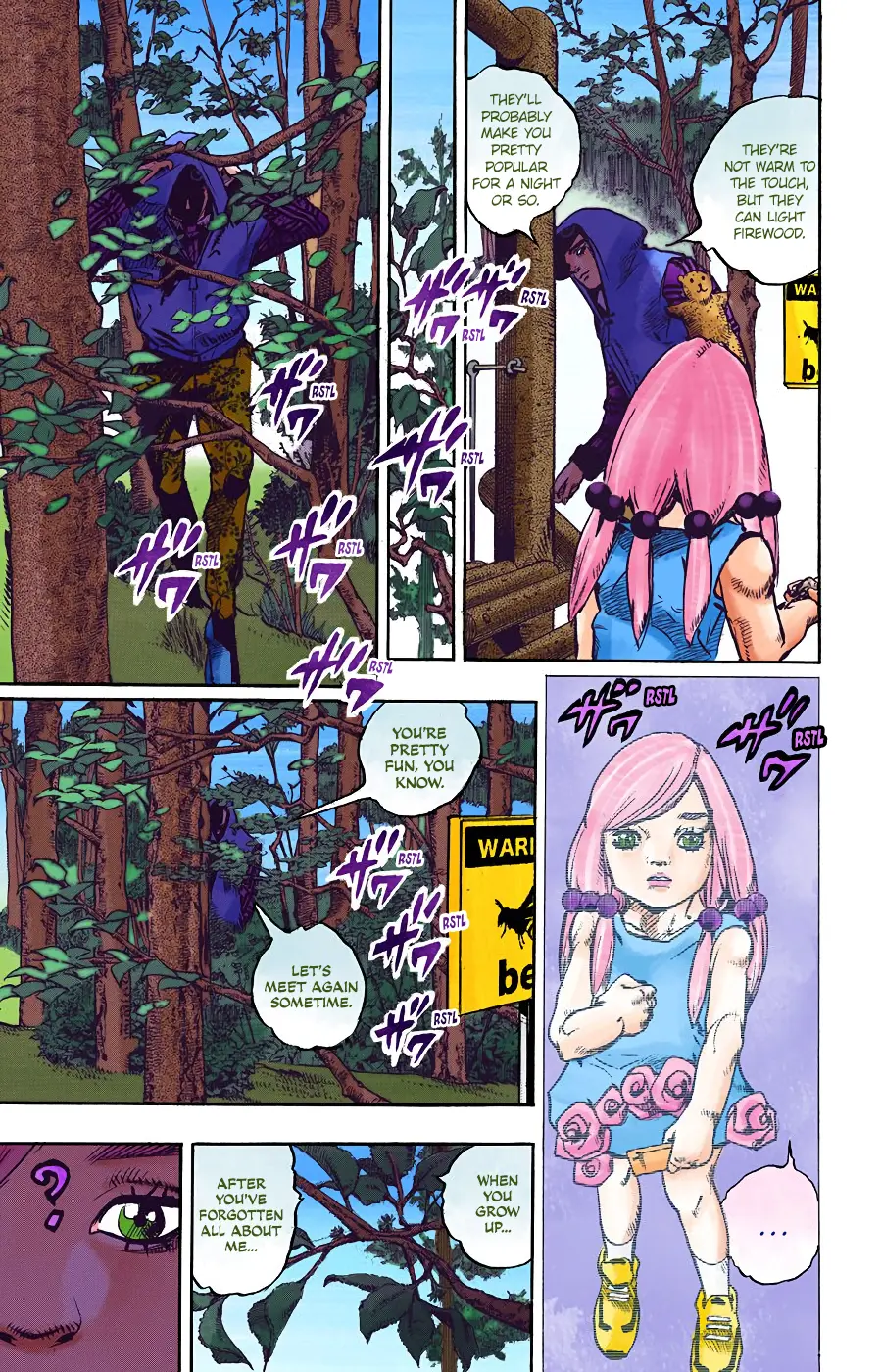 JoJo's Bizarre Adventure, Part 8: JoJolion Colored Manga, chapter 102, page 13