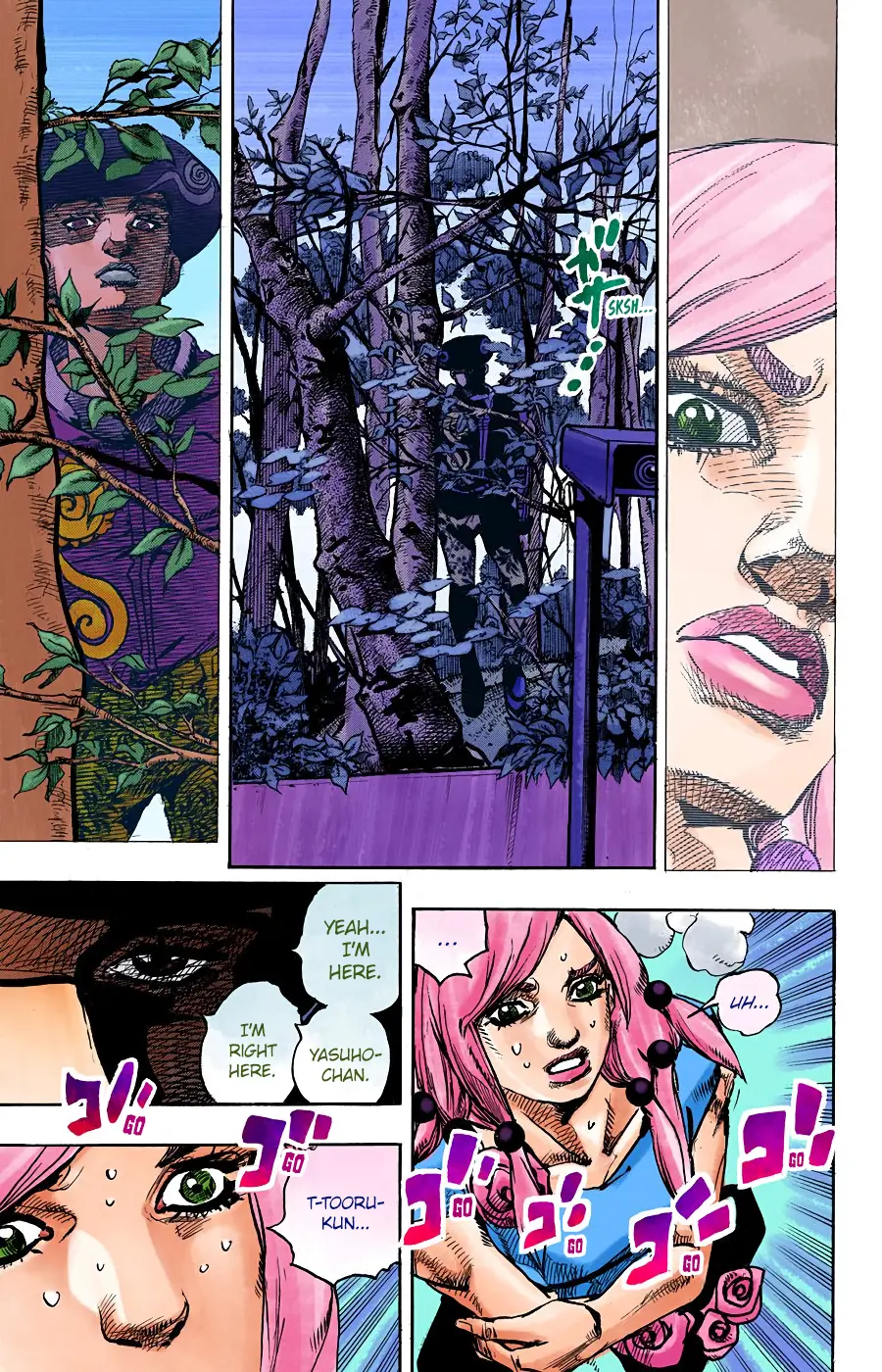 JoJo's Bizarre Adventure, Part 8: JoJolion Colored Manga, chapter 102, page 20