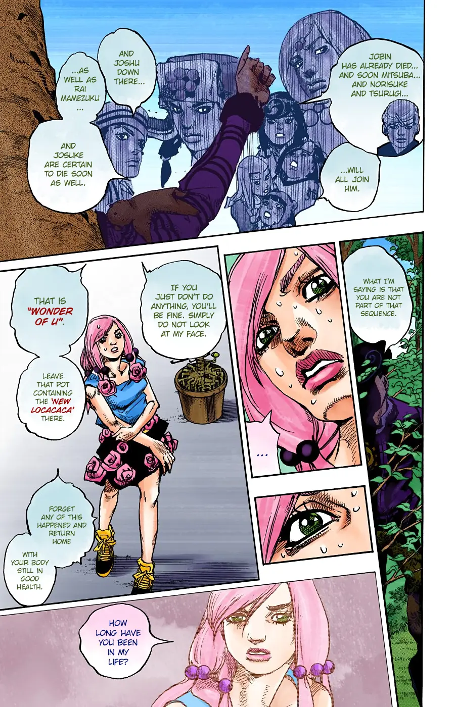 JoJo's Bizarre Adventure, Part 8: JoJolion Colored Manga, chapter 102, page 24