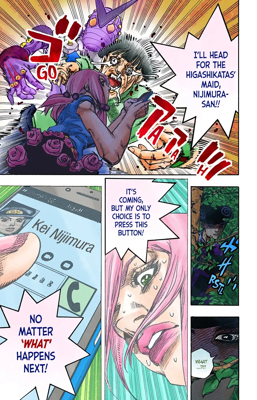 JoJo's Bizarre Adventure, Part 8: JoJolion Colored Manga, chapter 102, page 32