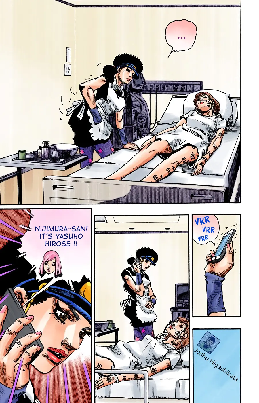 JoJo's Bizarre Adventure, Part 8: JoJolion Colored Manga, chapter 102, page 36