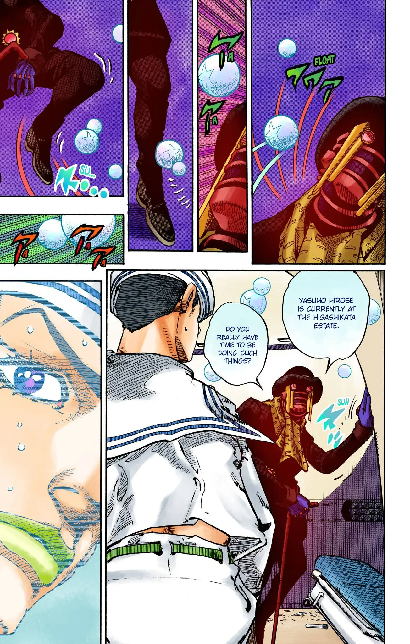 JoJo's Bizarre Adventure, Part 8: JoJolion Colored Manga, chapter 103, page 24