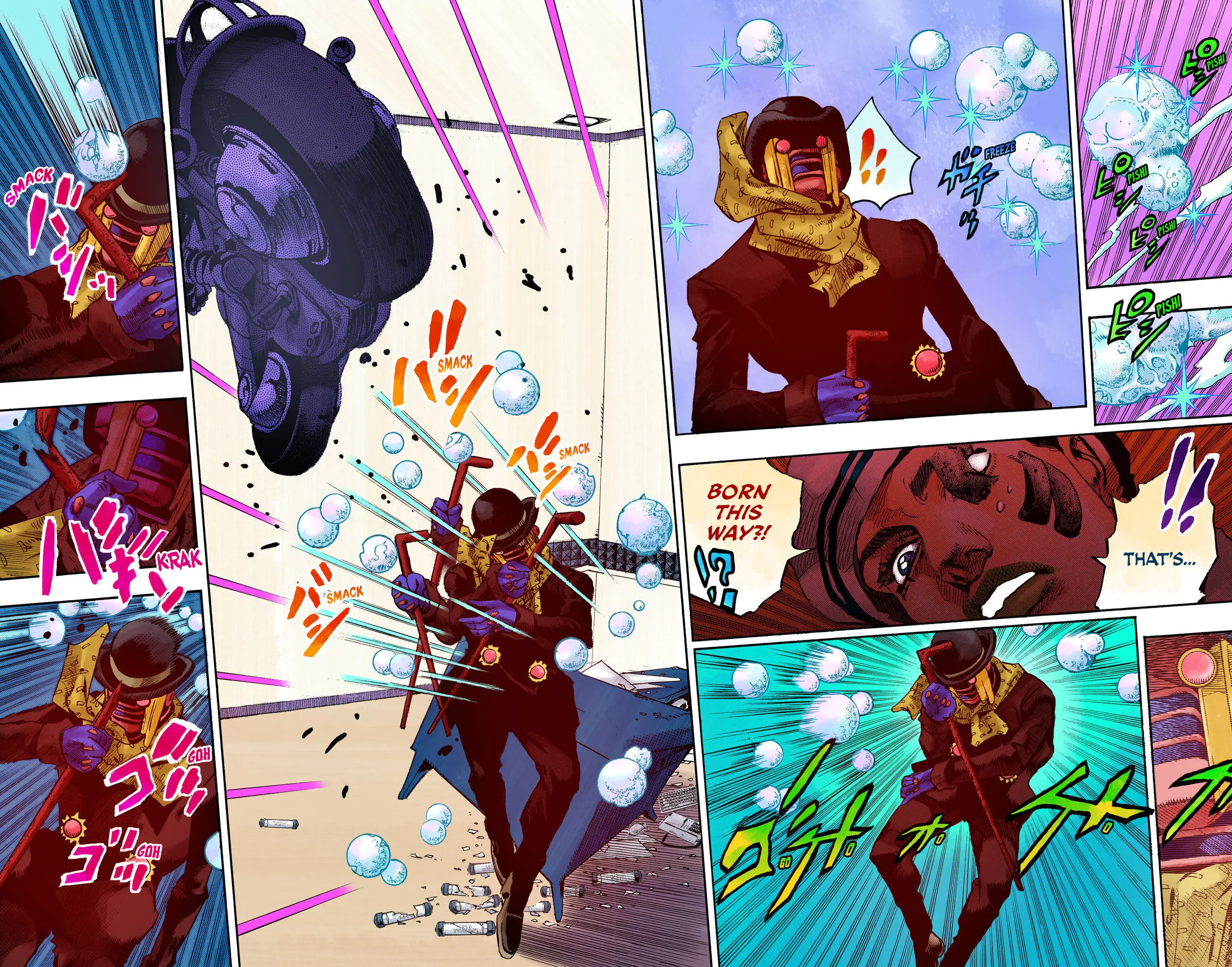 JoJo's Bizarre Adventure, Part 8: JoJolion Colored Manga, chapter 103, page 36