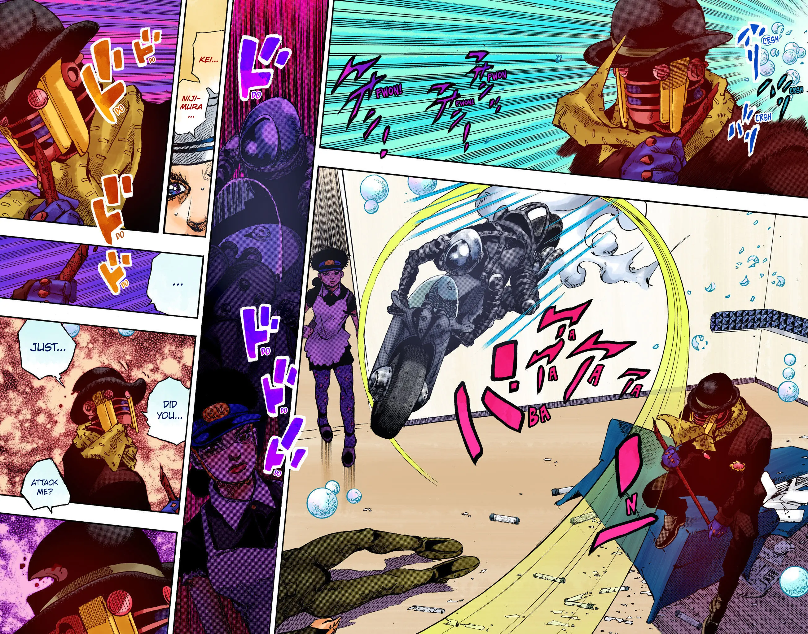 JoJo's Bizarre Adventure, Part 8: JoJolion Colored Manga, chapter 103, page 37