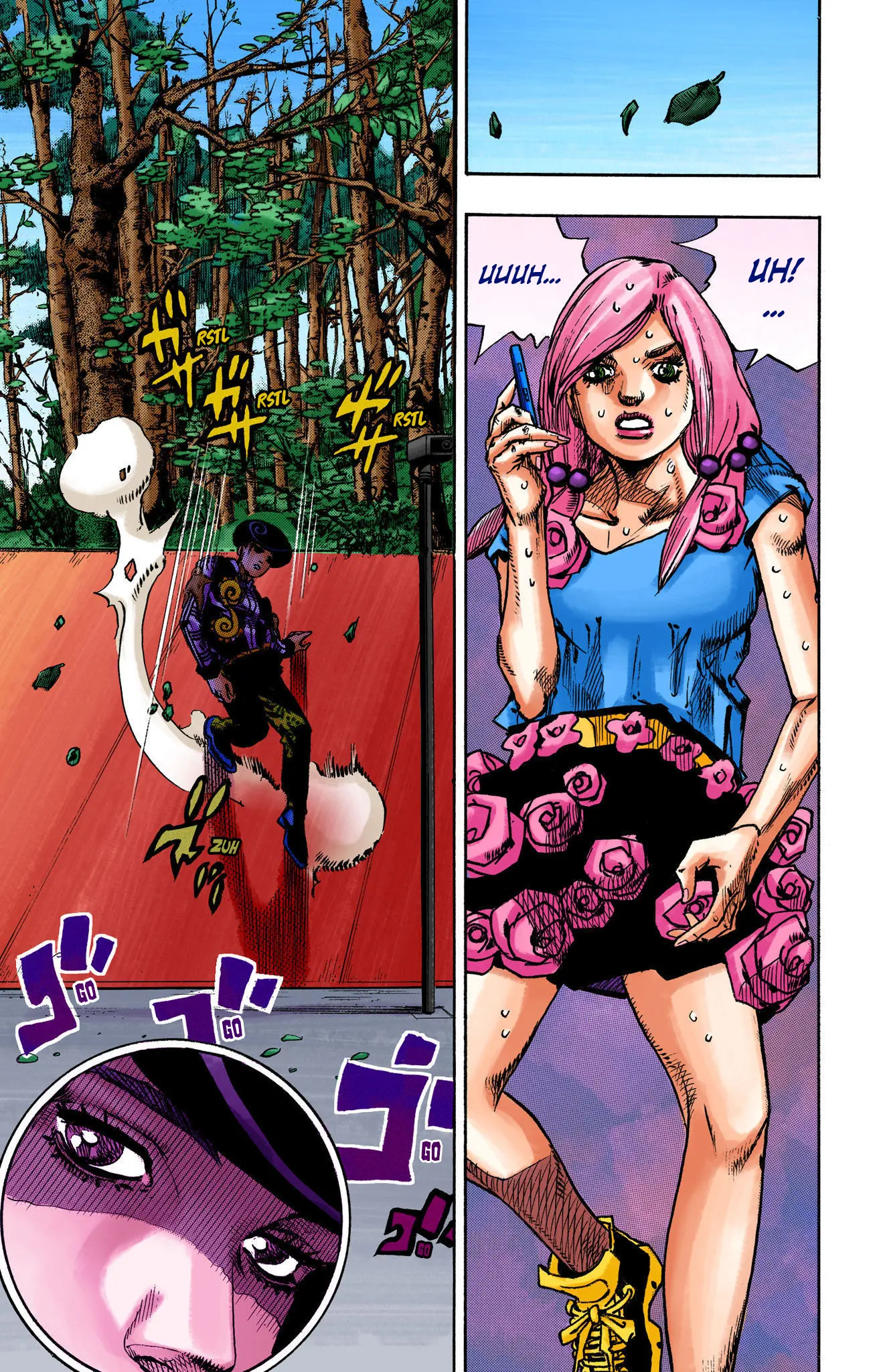 JoJo's Bizarre Adventure, Part 8: JoJolion Colored Manga, chapter 104, page 12