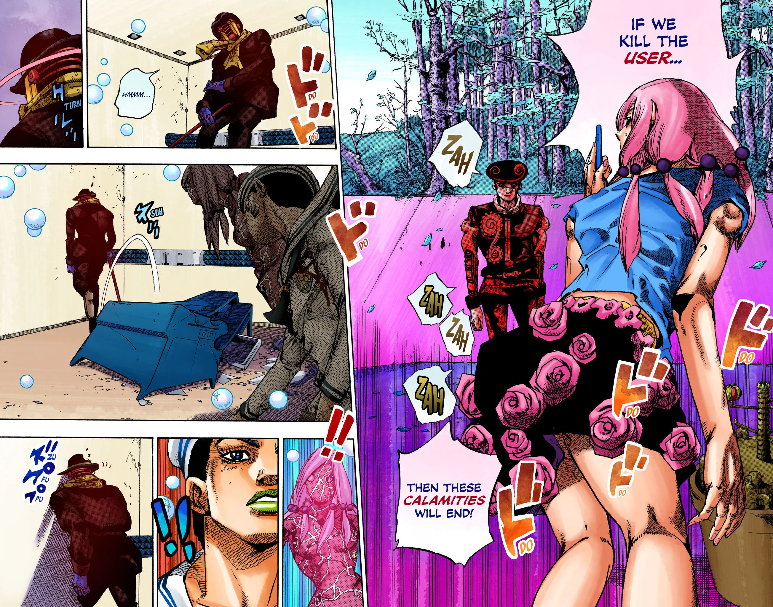 JoJo's Bizarre Adventure, Part 8: JoJolion Colored Manga, chapter 104, page 16