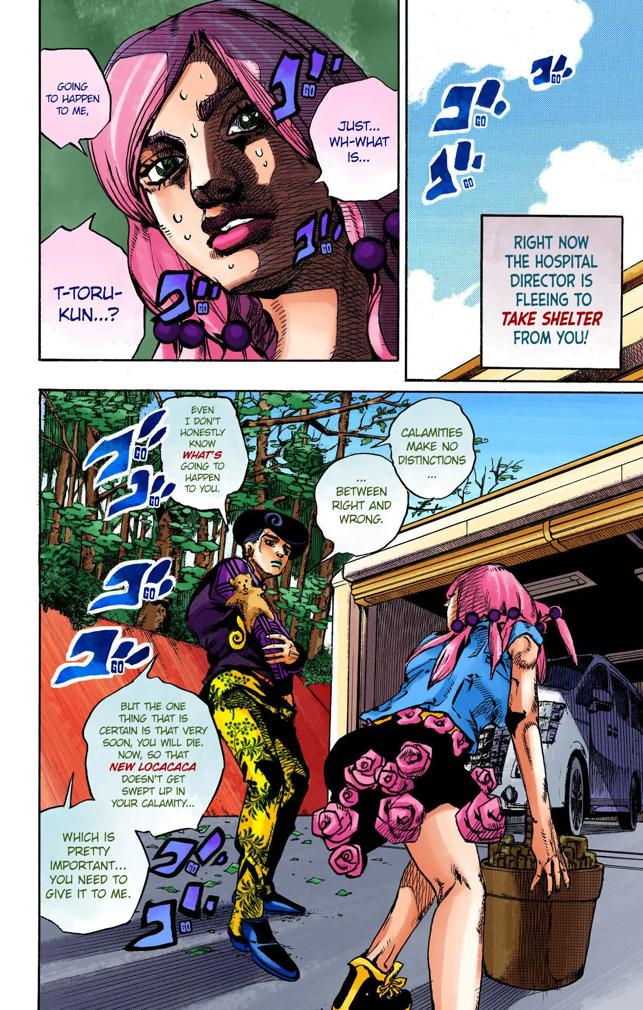 JoJo's Bizarre Adventure, Part 8: JoJolion Colored Manga, chapter 104, page 23