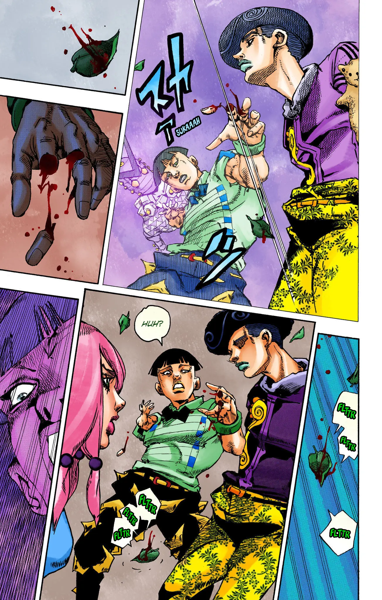 JoJo's Bizarre Adventure, Part 8: JoJolion Colored Manga, chapter 104, page 28