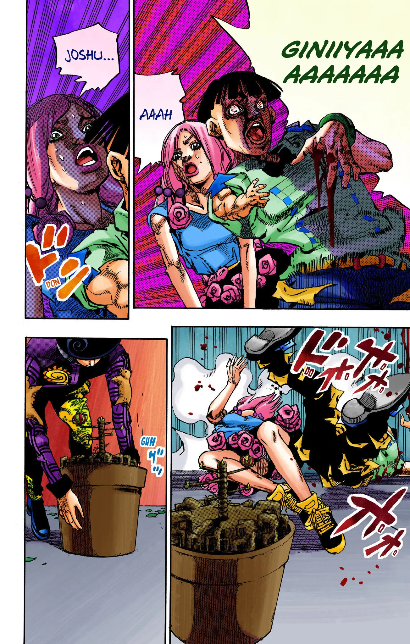 JoJo's Bizarre Adventure, Part 8: JoJolion Colored Manga, chapter 104, page 29