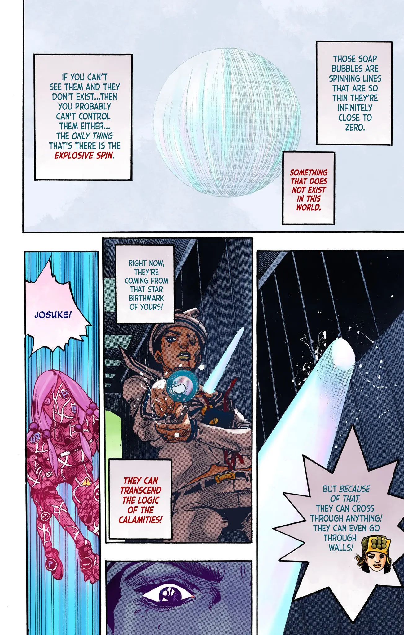 JoJo's Bizarre Adventure, Part 8: JoJolion Colored Manga, chapter 105, page 6