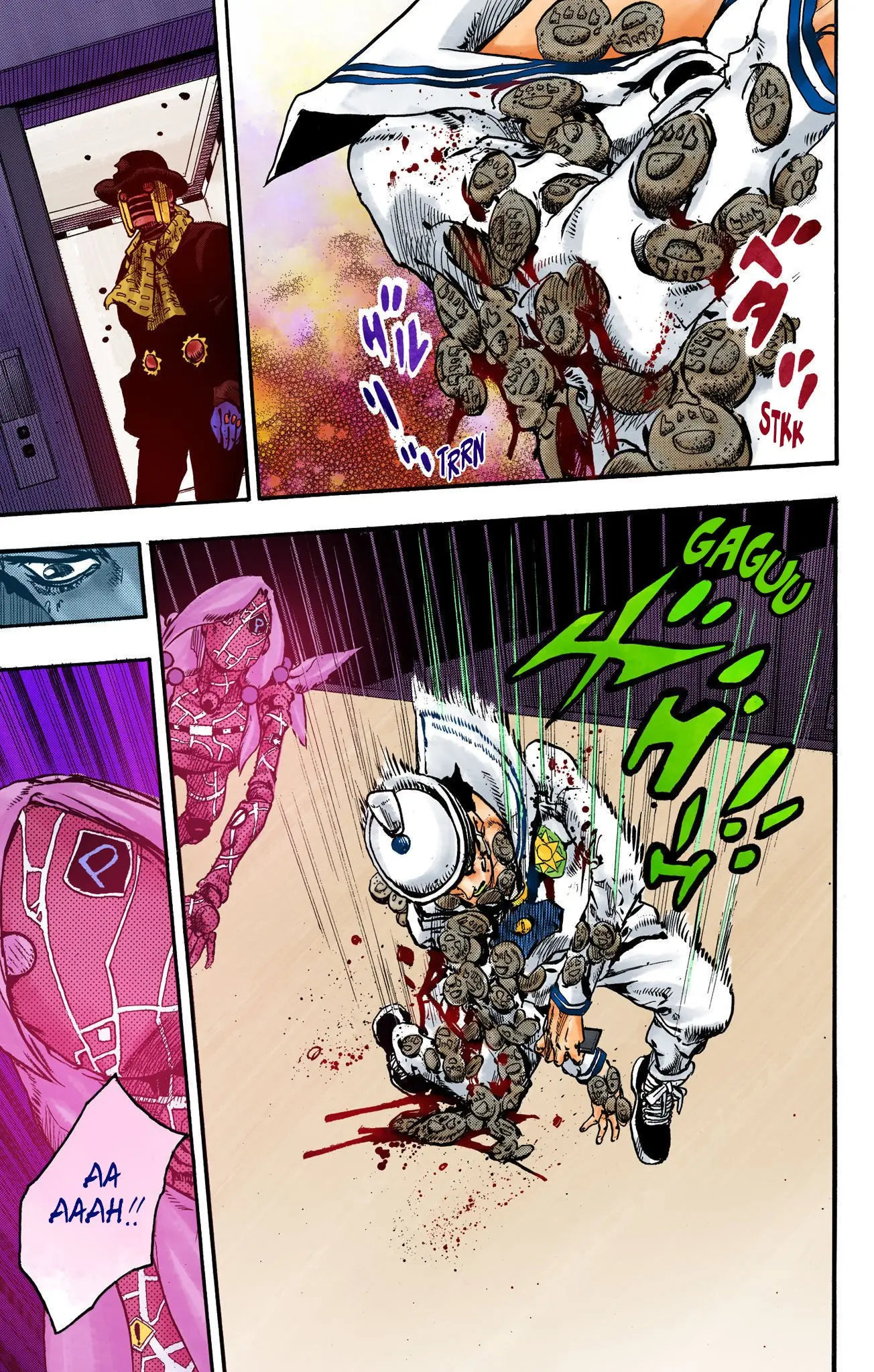 JoJo's Bizarre Adventure, Part 8: JoJolion Colored Manga, chapter 105, page 17