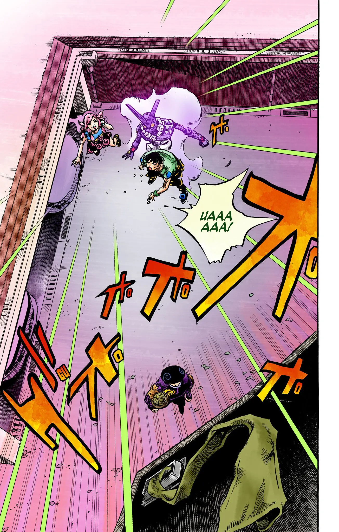 JoJo's Bizarre Adventure, Part 8: JoJolion Colored Manga, chapter 105, page 21