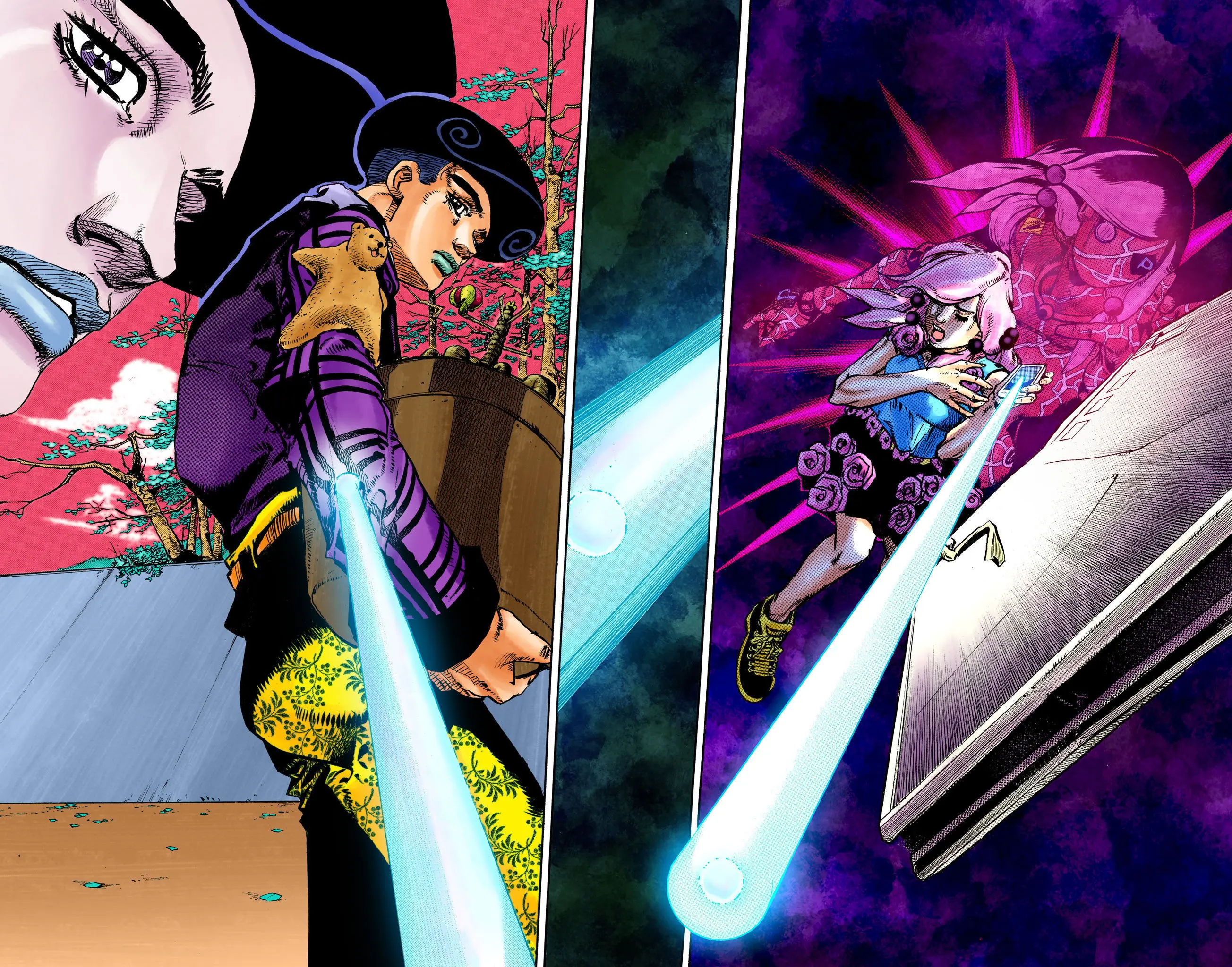 JoJo's Bizarre Adventure, Part 8: JoJolion Colored Manga, chapter 105, page 33