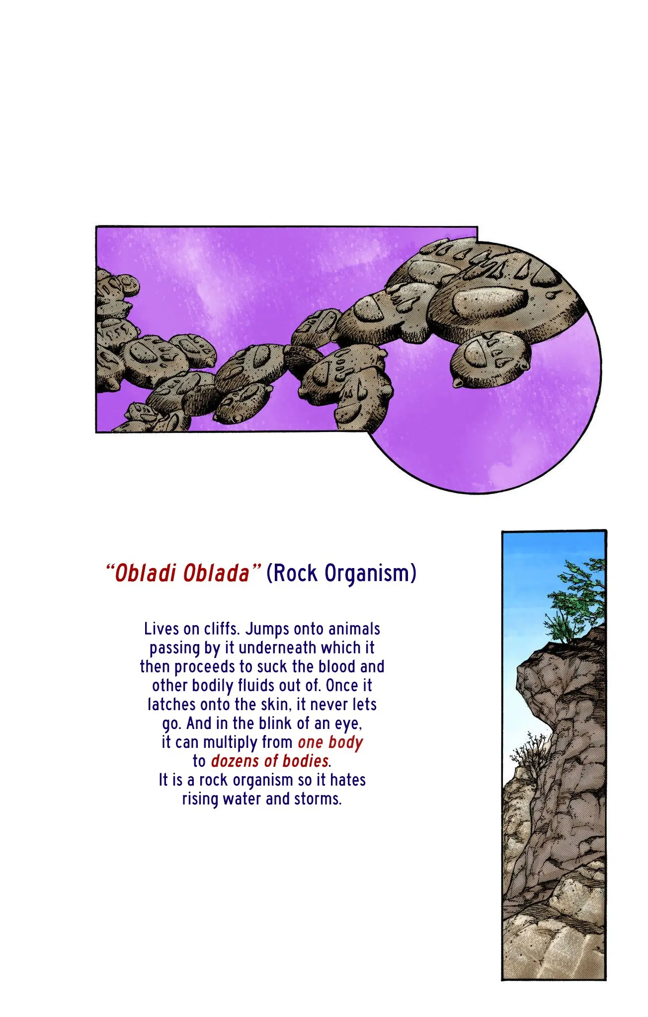 JoJo's Bizarre Adventure, Part 8: JoJolion Colored Manga, chapter 105, page 34