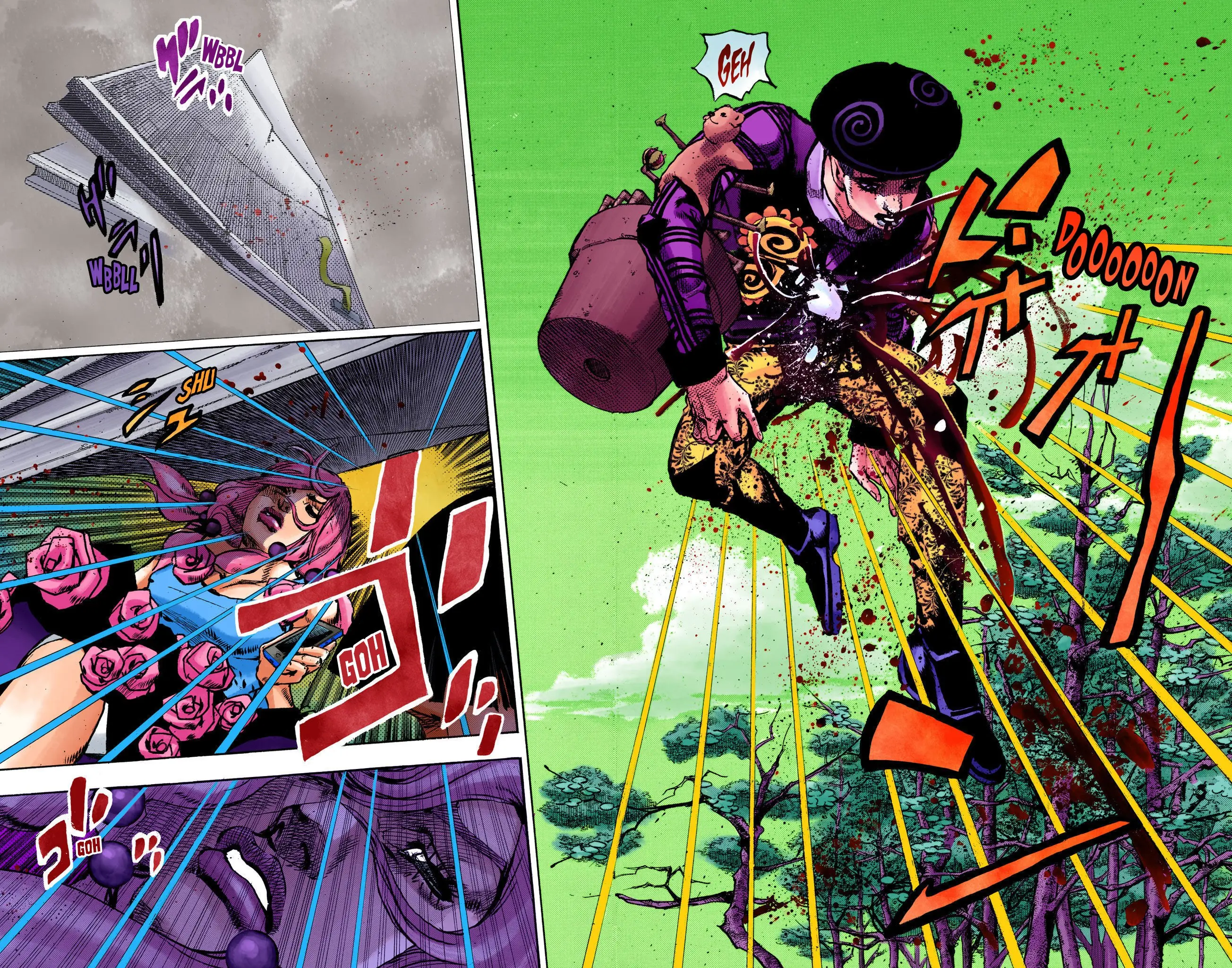 JoJo's Bizarre Adventure, Part 8: JoJolion Colored Manga, chapter 106, page 7