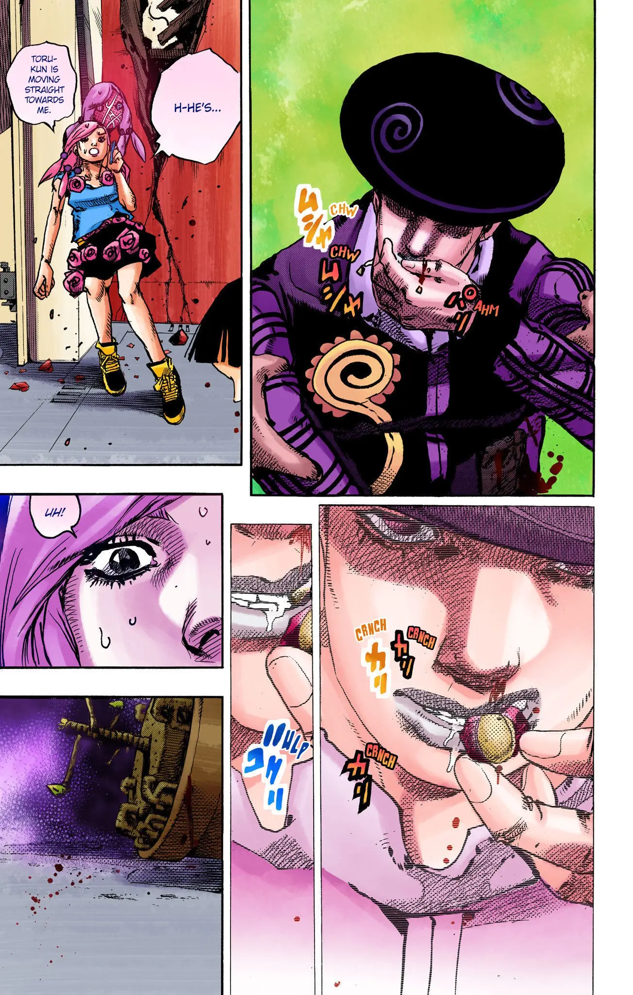 JoJo's Bizarre Adventure, Part 8: JoJolion Colored Manga, chapter 106, page 19