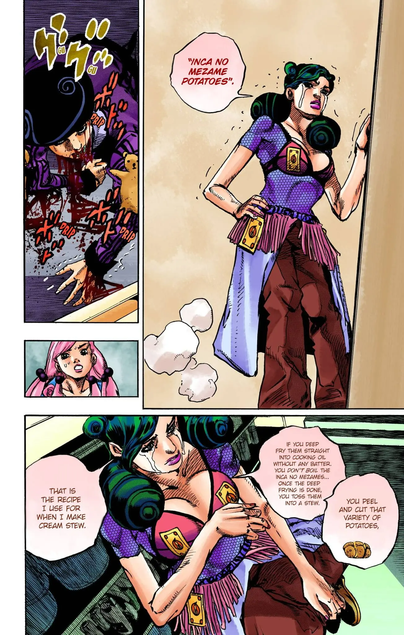 JoJo's Bizarre Adventure, Part 8: JoJolion Colored Manga, chapter 107, page 11