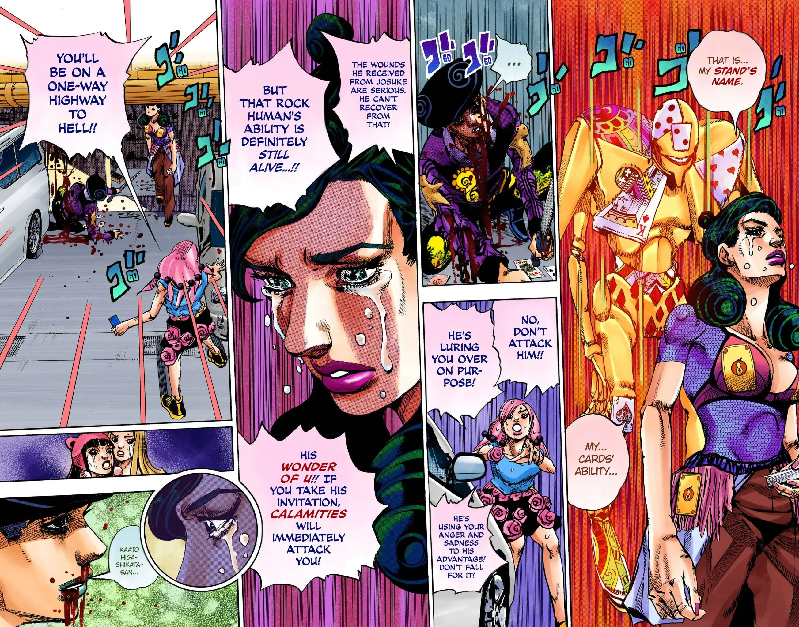 JoJo's Bizarre Adventure, Part 8: JoJolion Colored Manga, chapter 107, page 20