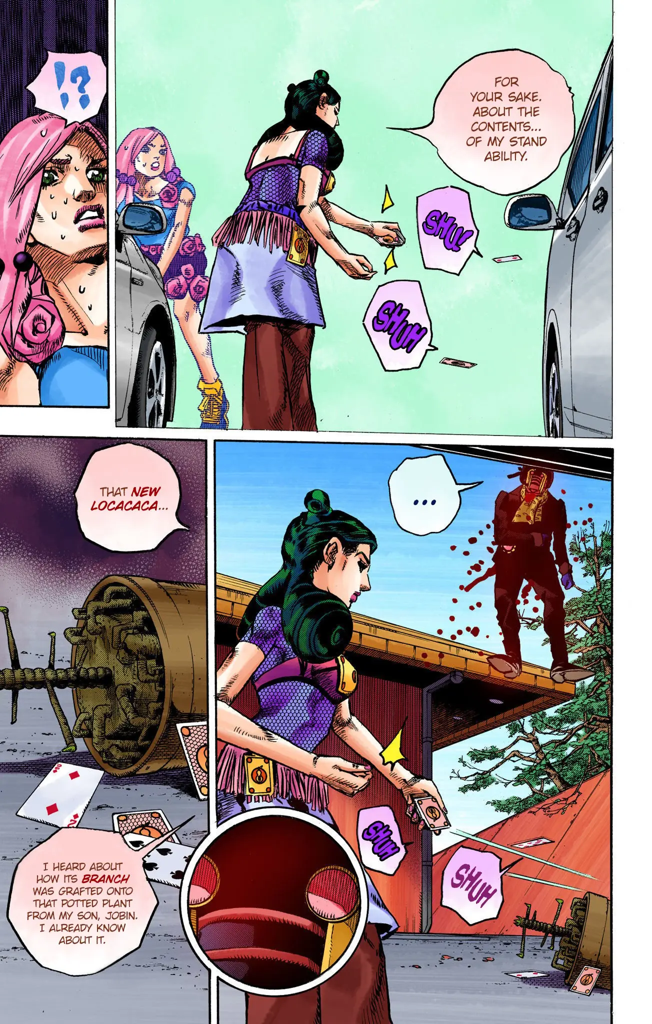 JoJo's Bizarre Adventure, Part 8: JoJolion Colored Manga, chapter 107, page 29