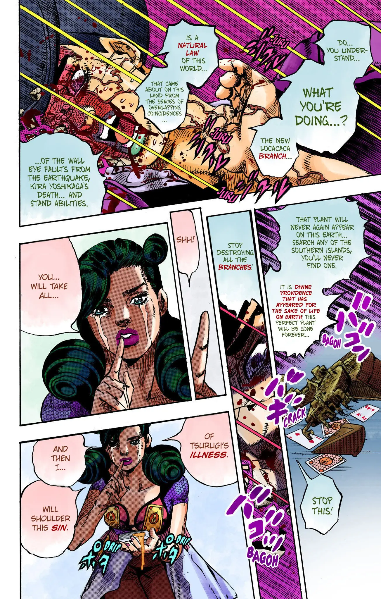 JoJo's Bizarre Adventure, Part 8: JoJolion Colored Manga, chapter 108, page 10