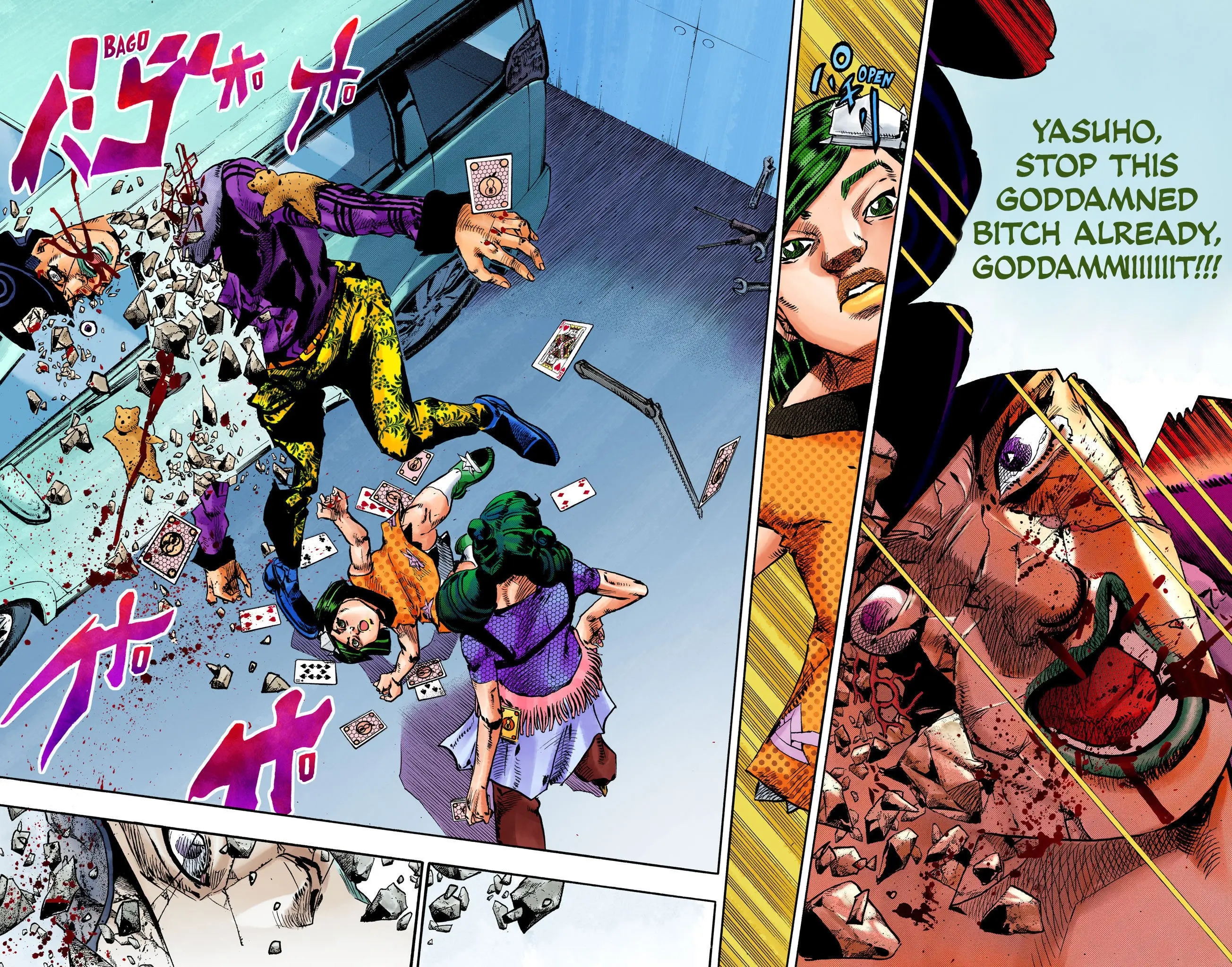 JoJo's Bizarre Adventure, Part 8: JoJolion Colored Manga, chapter 108, page 12