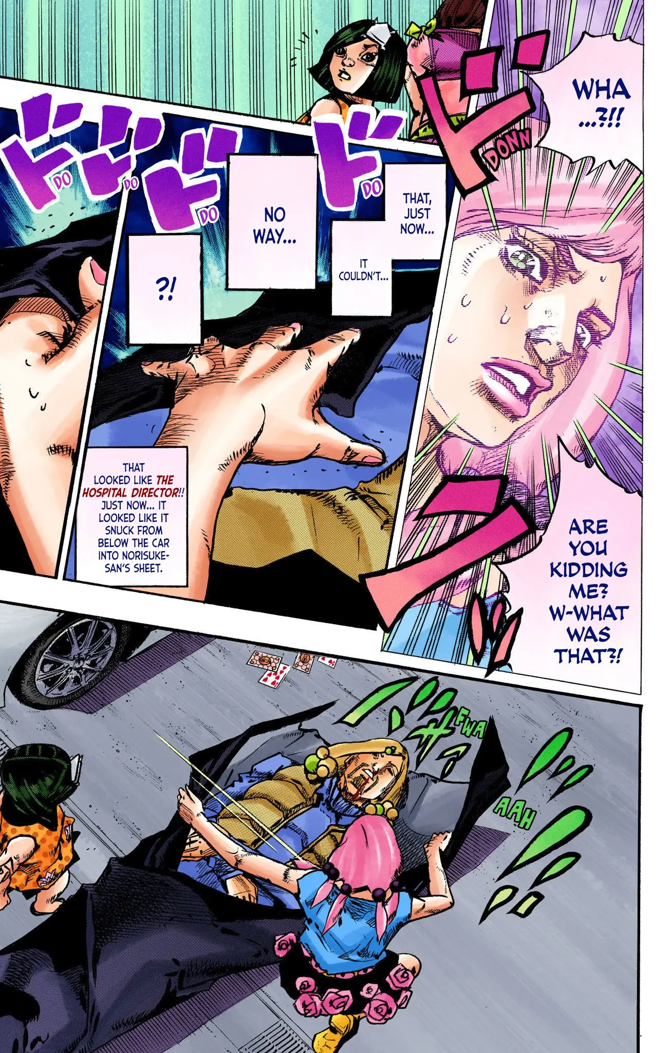 JoJo's Bizarre Adventure, Part 8: JoJolion Colored Manga, chapter 108, page 30
