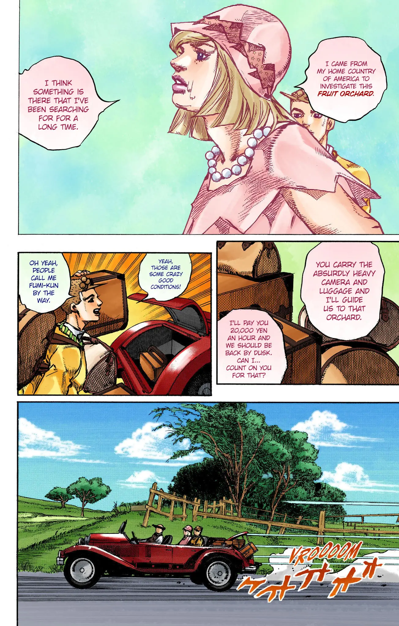 JoJo's Bizarre Adventure, Part 8: JoJolion Colored Manga, chapter 109, page 16