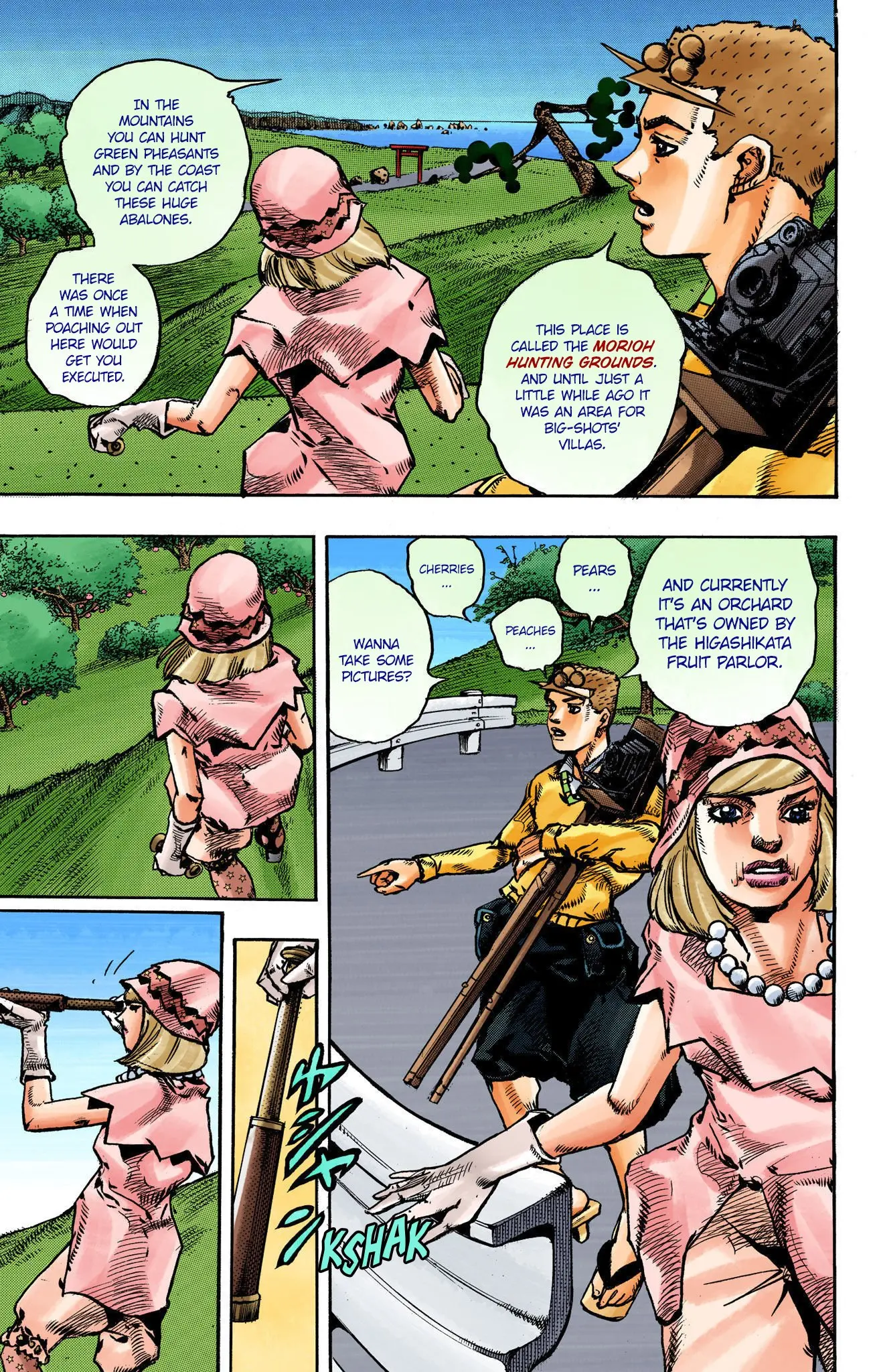 JoJo's Bizarre Adventure, Part 8: JoJolion Colored Manga, chapter 109, page 19