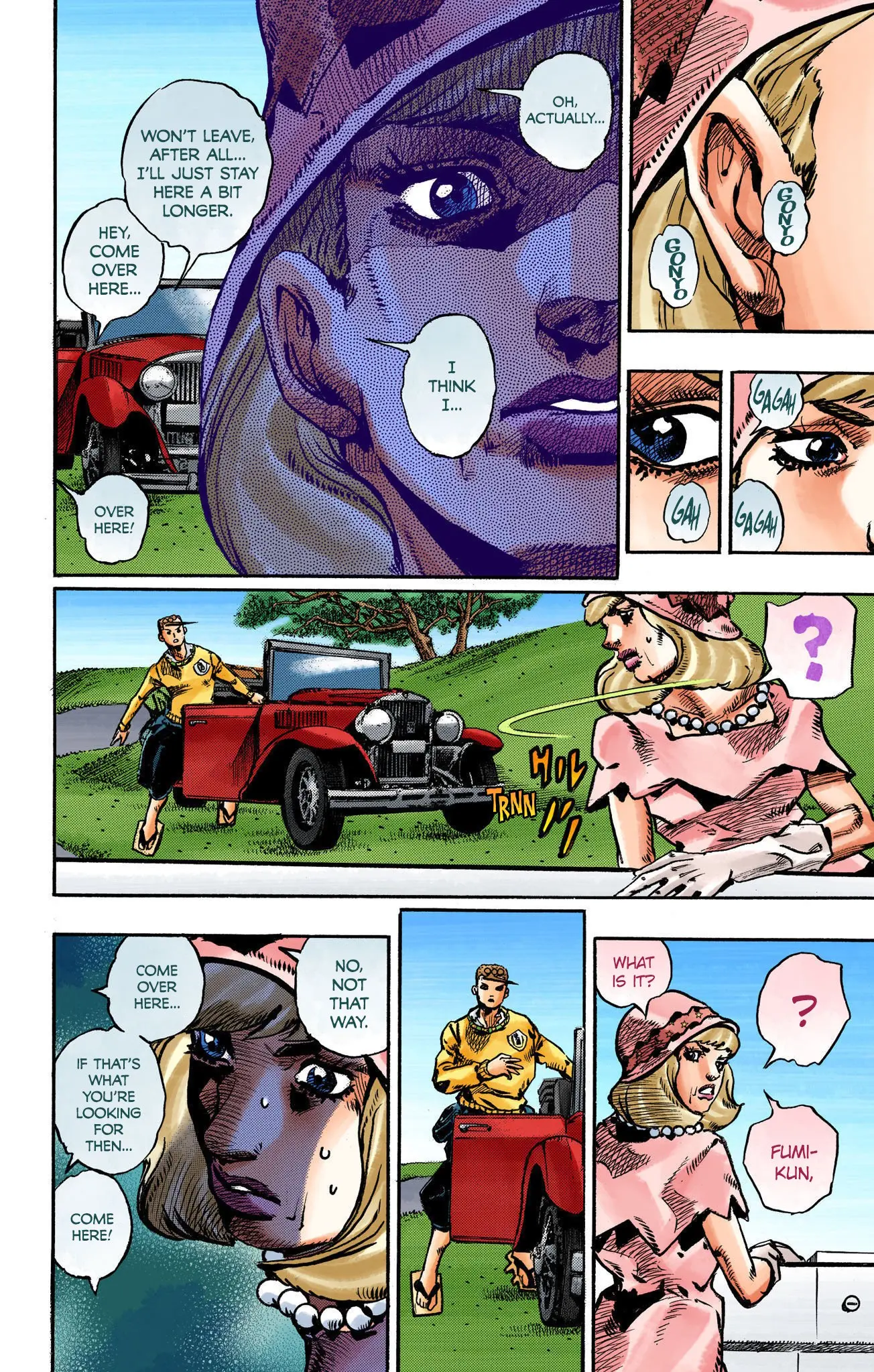 JoJo's Bizarre Adventure, Part 8: JoJolion Colored Manga, chapter 109, page 35